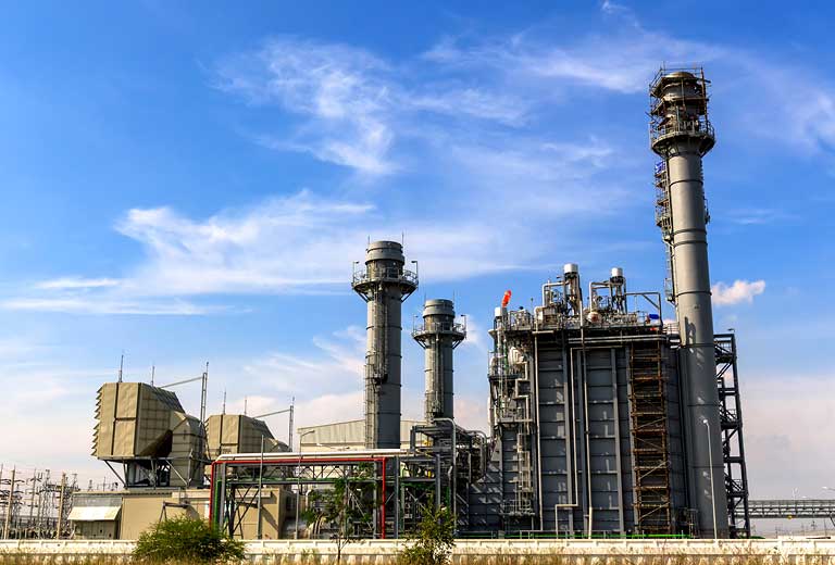 A gas turbine-powered cogeneration power plant