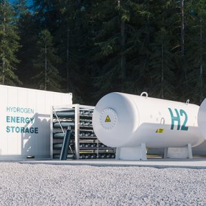 hydrogen fuel storage tanks