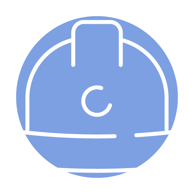 Construction hard hat